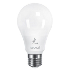 Светодиодная лампа MAXUS 1-LED-463-01 A60 10W 3000K 220V E27 AP Львов