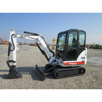 Аренда мини-экскаватора Bobcat 328