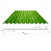 Профнастил Сталекс С-21 1095/985 мм 0,65 мм PE Германия (Acelor Mittal) (RAL6002/зеленый лист)