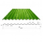 Профнастил Сталекс С-21 1095/985 мм 0,65 мм PE Німеччина (Acelor Mittal) (RAL6002/зелений лист) Запоріжжя