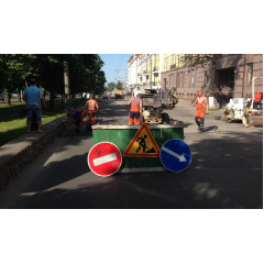 Реконструкция дорожного покрытия Ровно