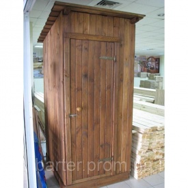 Туалет деревянный разборный