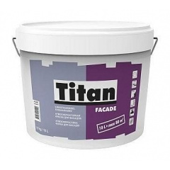 Краска фасадная Titan Facade 2,5 л белый Ровно