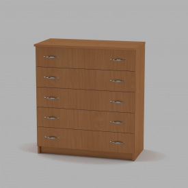 Комод Компанит Комод-5 803x891x390 бук