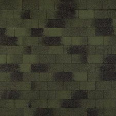 Битумная черепица NORDLAND Top Shingle Vintage 1000х340 мм зеленая с тенью