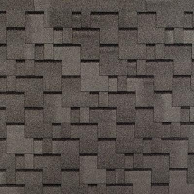 Битумная черепица NORDLAND Top Shingle Futuro 1000х337 мм серая с тенью