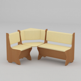 Кухонный уголок Компанит Кипр 1512х1112 мм бук