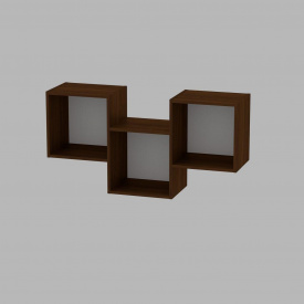 Полиця навісна Компаніт П-4 горіх