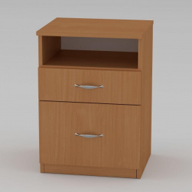 Тумба приліжкова Компанит ПКТ-4 440х380х620 мм бук