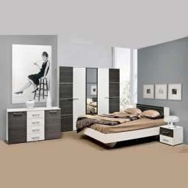 Спальня Світ меблів Круїз 5Д дакар/біла