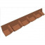 Покрывающий фартук Onduvilla 1020х140 мм коричневый 3D Бровары