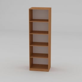 Книжкова шафа Компанит КШ-1 1950x612x448 мм бук