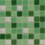 Мозаика стеклянная Stella di Mare R-MOS B1247424641 микс зеленый-5 на сетке 327х327 мм Энергодар