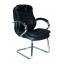 Кресло AMF Валенсия CF кожа черная 63x68x105 см хром Херсон
