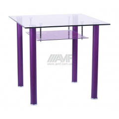 Стол обеденный AMF Рио 800х800х750 мм фиолетовый Днепр