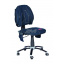 Детское кресло AMF Джинс 620x620x880 мм синий Запорожье