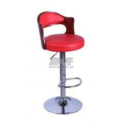 Барный стул AMF Париж к/з красный (FT-750) 465х430х865-1070 мм Киев