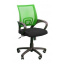 Кресло AMF Веб сетка черная/сетка салатовая 65x65x90 см Николаев