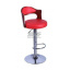 Барний стілець AMF Париж ш/з червоний (FT-750) 465х430х865-1070 мм Луцьк