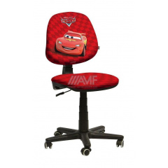 Детское кресло AMF Актив Дисней Тачки Молния Маккуин 590x590x850 мм красный Сумы