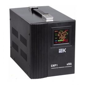 Стабилизатор напряжения IEK СНР1-0-1,5 электронный переносной 1,5 кВА