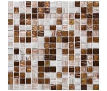 Мозаїка Авантюрин VIVACER GLmix26 32,7х32,7 см