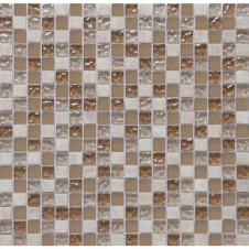 Мозаїка мармур скло VIVACER 1,5х1,5 CS06, 30х30 см