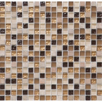 Мозаїка мармур скло VIVACER 1,5х1,5 DAF4 30х30 см