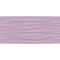 Керамическая плитка Inter Cerama BATIK для стен 23x50 см фиолетовый темный Ровно