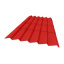 Кровельный материал Керамопласт Волна 2000х870х5 мм красный Бровары