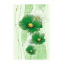 Плитка керамічна Golden Tile Маргарита декоративна 200х300 мм зелений (Б84391) Вінниця