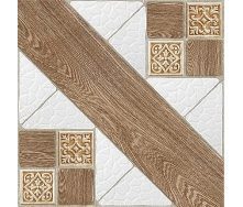 Керамічна плитка Inter Cerama COUNTRY 031 для підлоги 42x42 см коричневий світлий