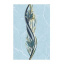 Плитка керамическая Golden Tile Александрия декоративная 200х300 мм голубой (В13361) Днепр