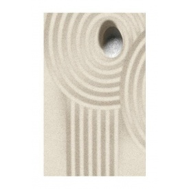 Плитка керамическая Golden Tile Summer Stone Wave декоративная 250х400 мм бежевый (В41441)