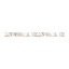 Фриз Golden Tile Sakura 400х30 мм бежевый (В61301) Житомир