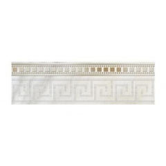 Фриз Golden Tile Каррара 300х90 мм белый (Е50311) Житомир