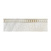 Фриз Golden Tile Каррара 300х90 мм білий (Е50311)
