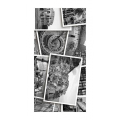 Плитка керамическая Golden Tile Absolute Collage декоративная 300х600 мм черно-белый (Г2С441) Киев