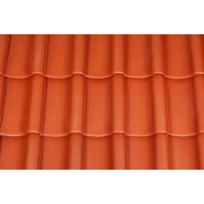 Керамічна черепиця АВС-Klinkergruppe Hohlfalzziegel NATUR ROT 435x280 мм