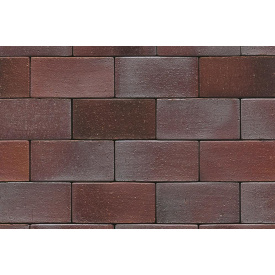 Тротуарная клинкерная плитка АВС-Klinkergruppe Violettblau gef. 200Х100х40 мм (L PK52 10)