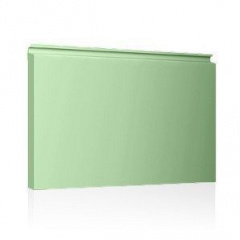Фасадная кассета Ruukki Liberta elegant 500Grande 851*900*1800 мм (RAL6021/бледно-зеленый) Вишневое