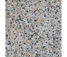 Тротуарна плитка Золотий Мандарин Квадрат малий на сірому цементі 100х100х60 мм (RAL7000/сіра білка)