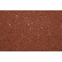 Тротуарная плитка Золотой Мандарин Квадрат на сером цементе 200х200х100 мм (красный)