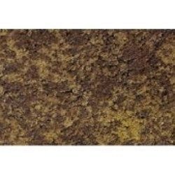 Тротуарная плитка Золотой Мандарин Креатив на белом цементе 60 мм (RAL1036/золотой металлик)