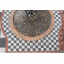 Тротуарная плитка Золотой Мандарин Квадрат малый на сером цементе 100х100х60 мм (белый) Киев