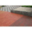 Тротуарна плитка Золотий Мандарин Сота на сірому цементі 140х125х60 мм (червоний) Київ