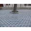 Тротуарна плитка Золотий Мандарин Цегла стандартна на сірому цементі 200х100х40 мм (білий) Київ