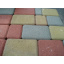 Тротуарная плитка Золотой Мандарин Старый город на белом цементе 120х80 мм (RAL1002/песочно-желтый) Киев