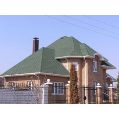 Битумная черепица IKO Armourshield 318х1000 мм 24 Forest Green Ultra Еланец