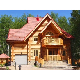 Будівництво заміського дерев'яного будинку